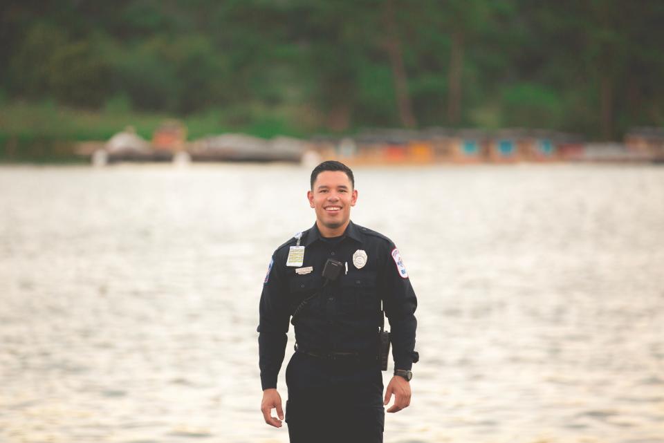 Jesus Contreras is a DACA recipient working as a paramedic in Houston.