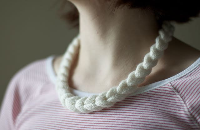 Cable Braided Necklace