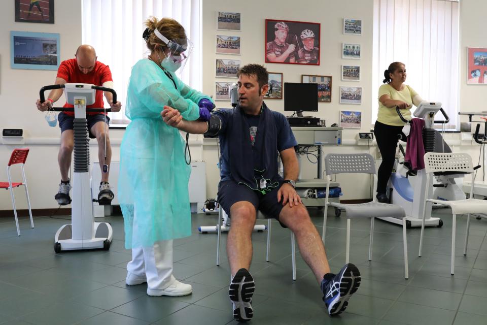 covid rehab italy