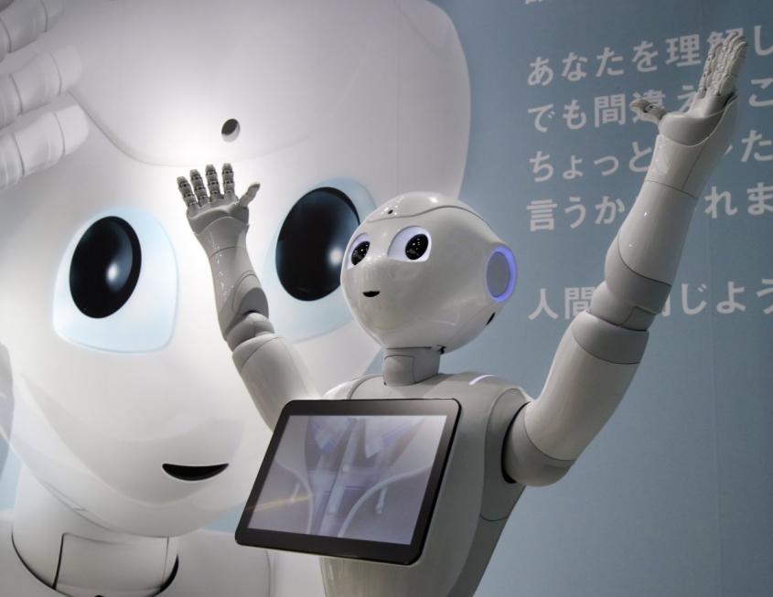 Pepper humanoid emotional robot from japan