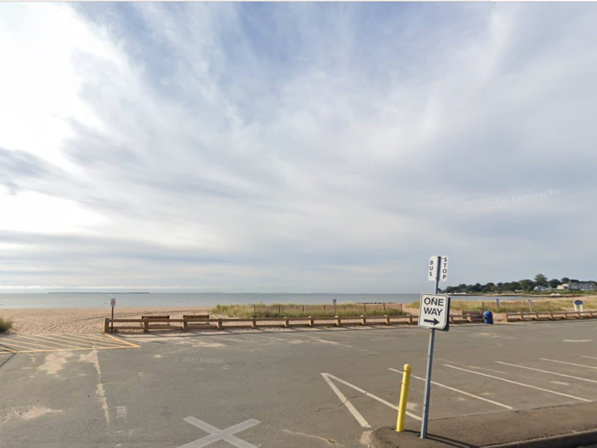 Ocean Ave and Dawson Ave in West Haven, CT where a police officer spotted a man ‘deliberately drowning’ his children (Google Maps)