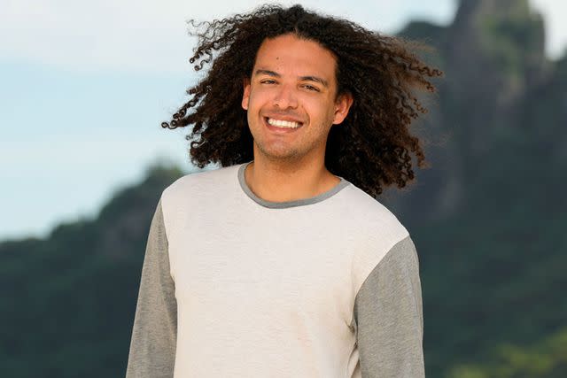 <p>Robert Voets/CBS</p> 'Survivor 47' contestant Gabe Ortis