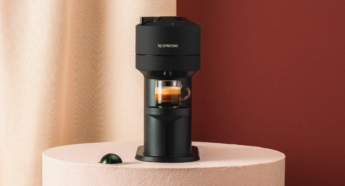 Nespresso Vertuo Next Coffee & Espresso Machine by Breville, Matte Black