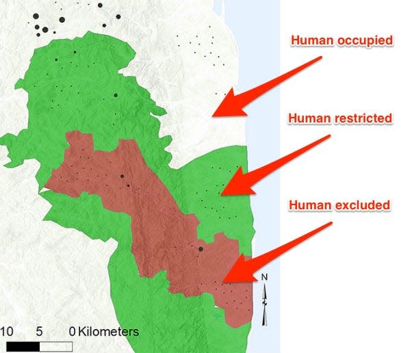 Fukushima exclusion zone