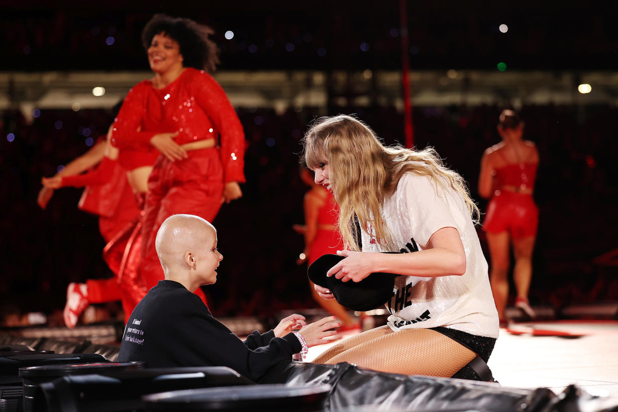 Taylor Swift Grants Wish of 9-Year-Old Girl Battling Cancer at Sydney Era’s Tour