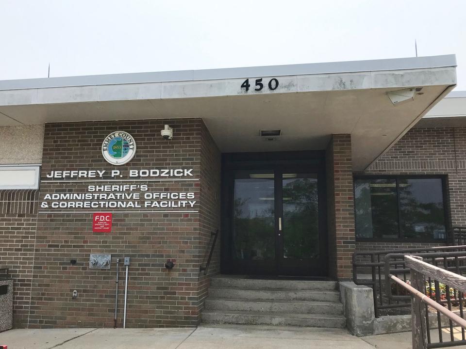 The Emmet County Sheriff’s Department Administrative Offices and Correctional Facility are located at 450 Bay St. in Petoskey.