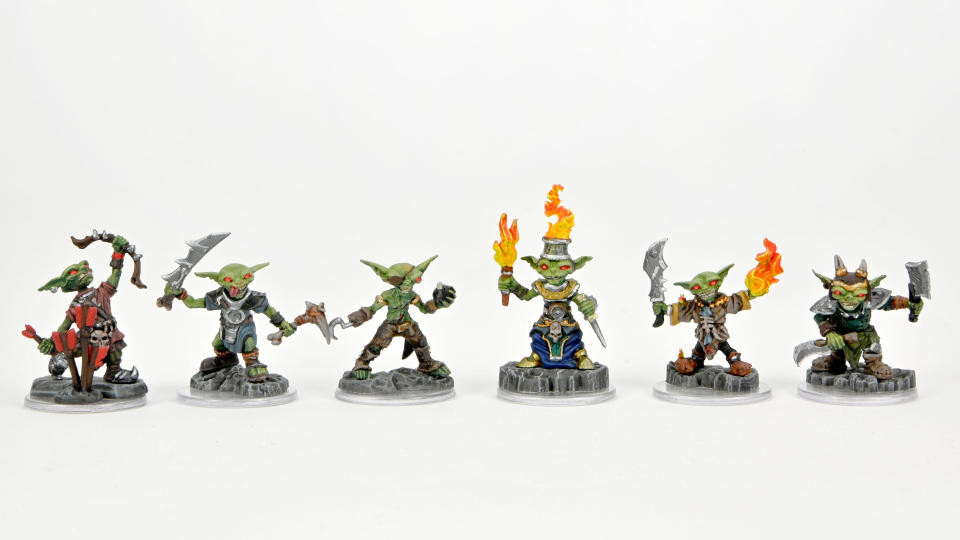 Pathfinder Goblins from the Frameworks spinoff, Pathfinder Battles: Legends