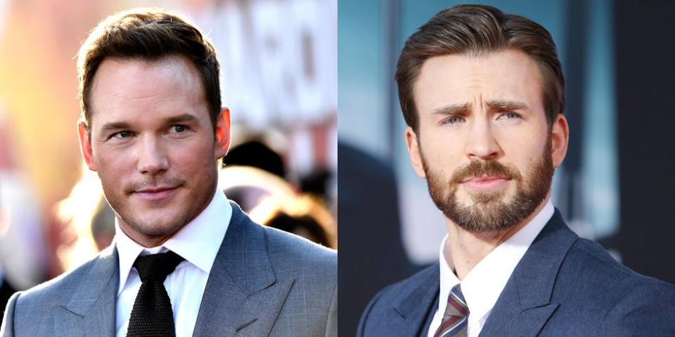 Chris Pratt and Chris Evans