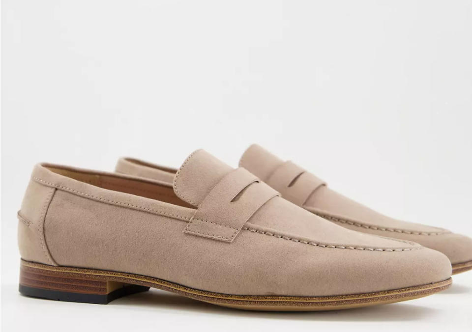 Suede loafers, wedding outfits for men