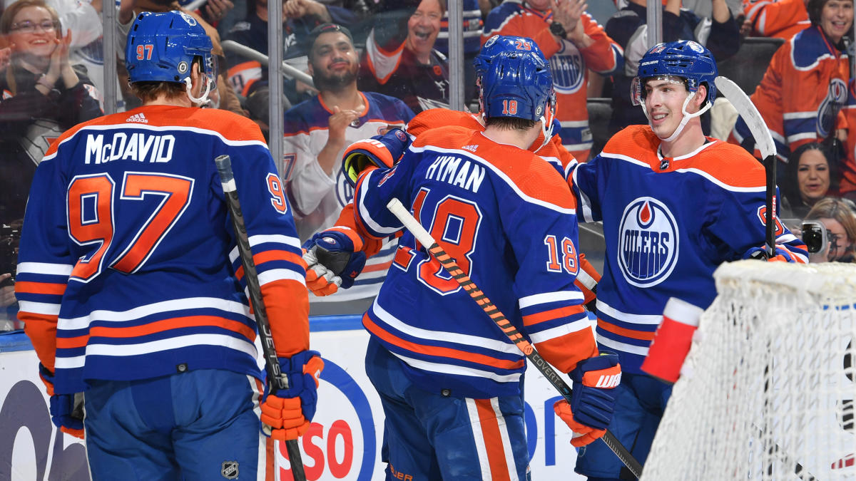 Oilers lead Canadian NHL team grades for March after explosive month