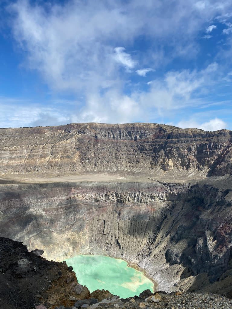 El salvador Santa Ana volcano