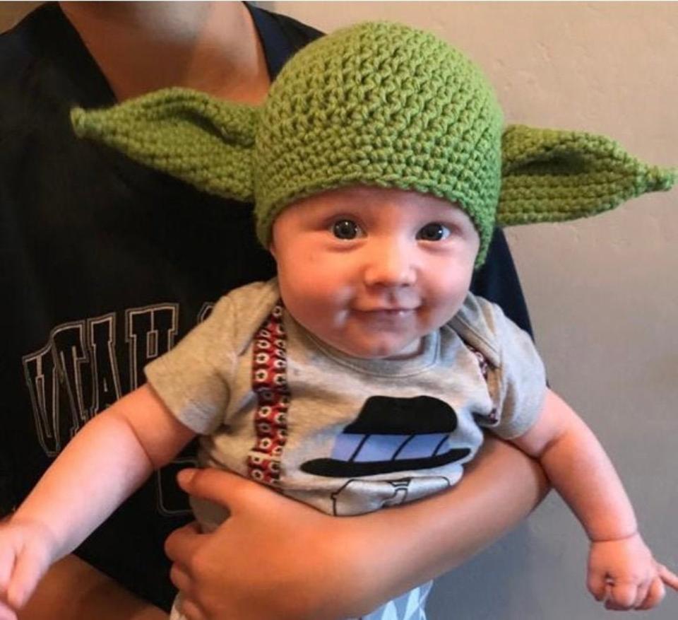 <p><a href="https://go.redirectingat.com?id=74968X1596630&url=https%3A%2F%2Fwww.etsy.com%2Flisting%2F837922194%2Fbaby-yoda-beanie&sref=https%3A%2F%2Fwww.thepioneerwoman.com%2Fholidays-celebrations%2Fg37037509%2Fbaby-halloween-costumes%2F" rel="nofollow noopener" target="_blank" data-ylk="slk:Shop Now;elm:context_link;itc:0;sec:content-canvas" class="link ">Shop Now</a></p><p>Crocheted Yoda Costume</p><p>etsy.com</p><p>$24.00</p>