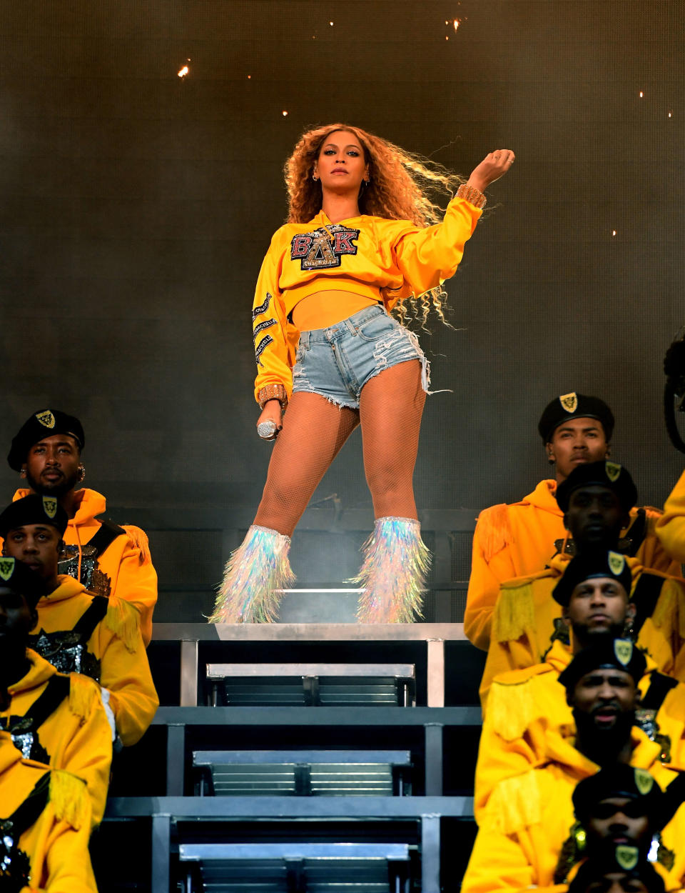 Beyonce Knowles performs onstage during 2018 Coachella Valley Music And Arts Festival Weekend 1.