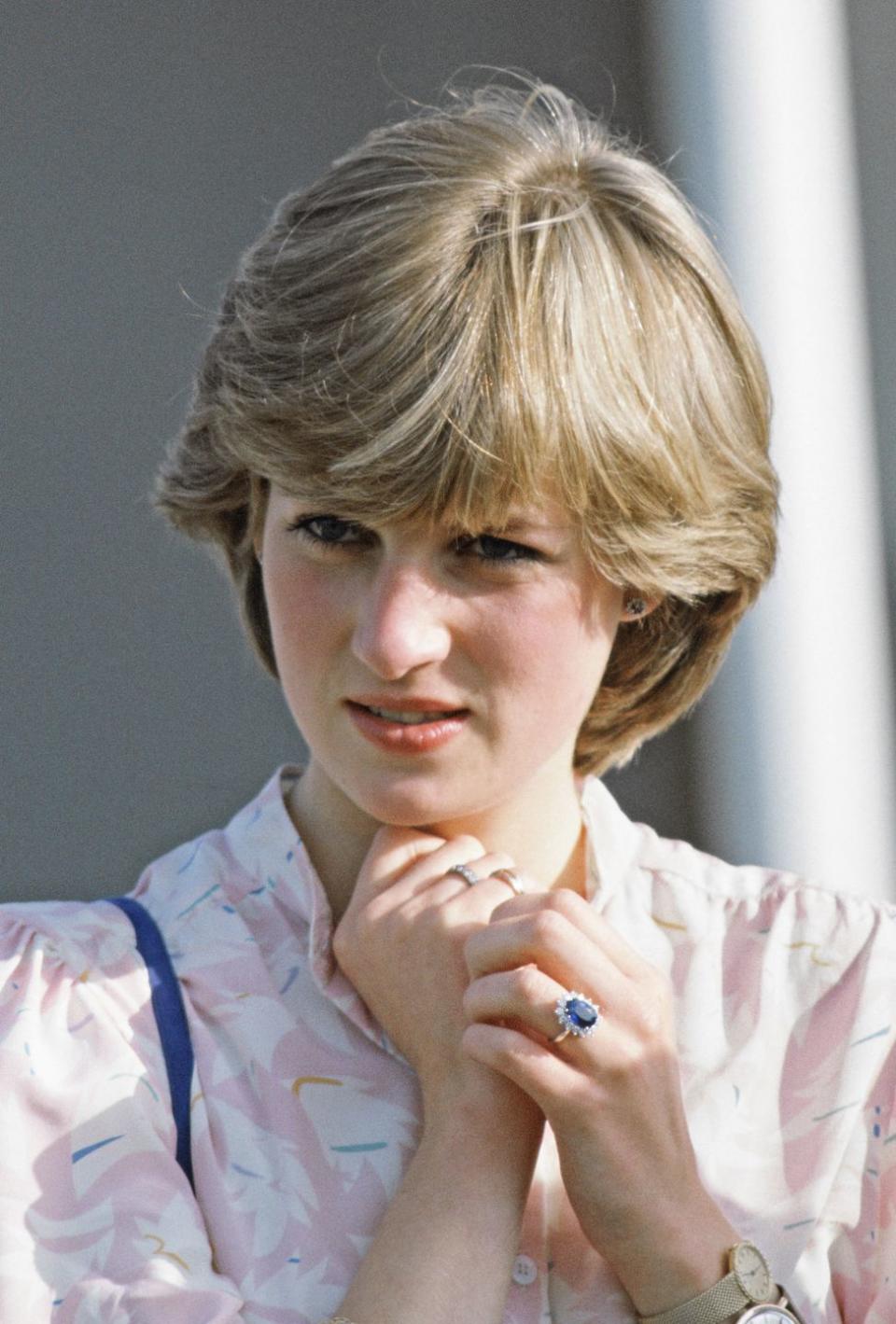 <p>Princess Diana picked her sapphire and diamond cluster ring out of a Garrard catalog. Little did she know she'd be sparking an industry-wide trend. Not long after the royal-to-be debuted her sparkler on the lawn of Buckingham Palace, colored stone engagement rings started to make a huge comeback. </p>