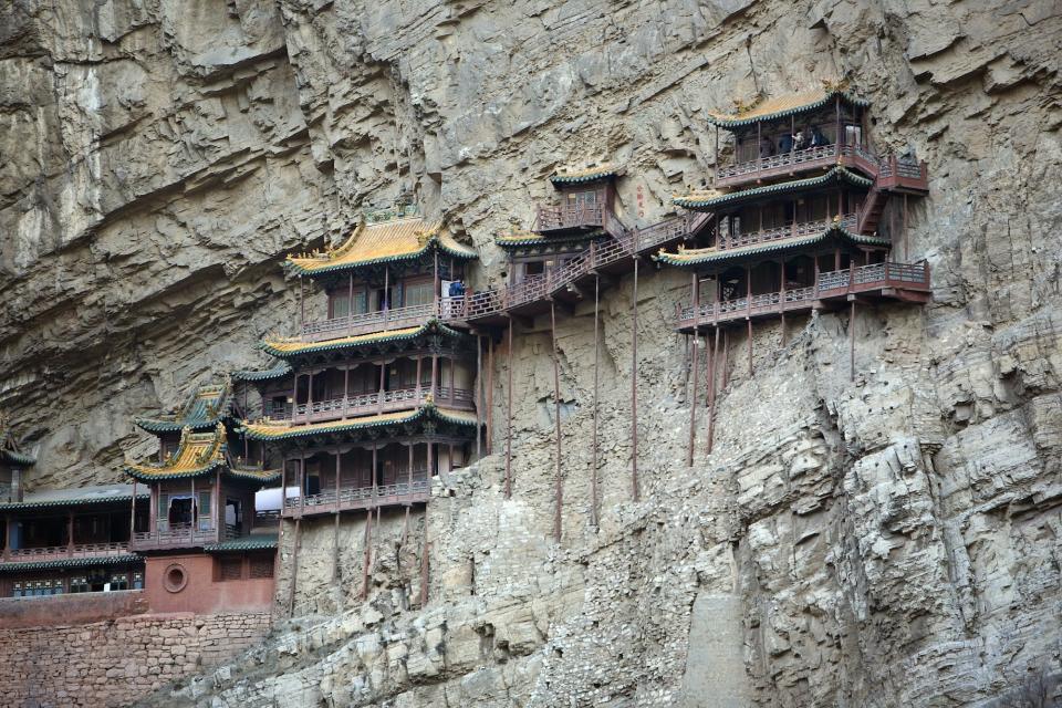 Hanging Mountain Temple in China