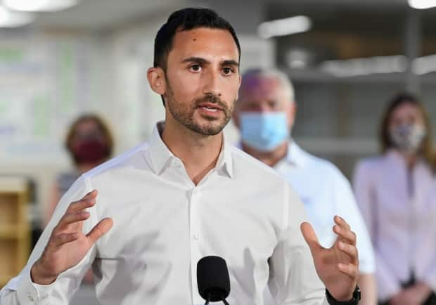 Ontario Education Minister Stephen Lecce says he will advocate for child-care workers to get priority access to vaccines when more supply becomes available.