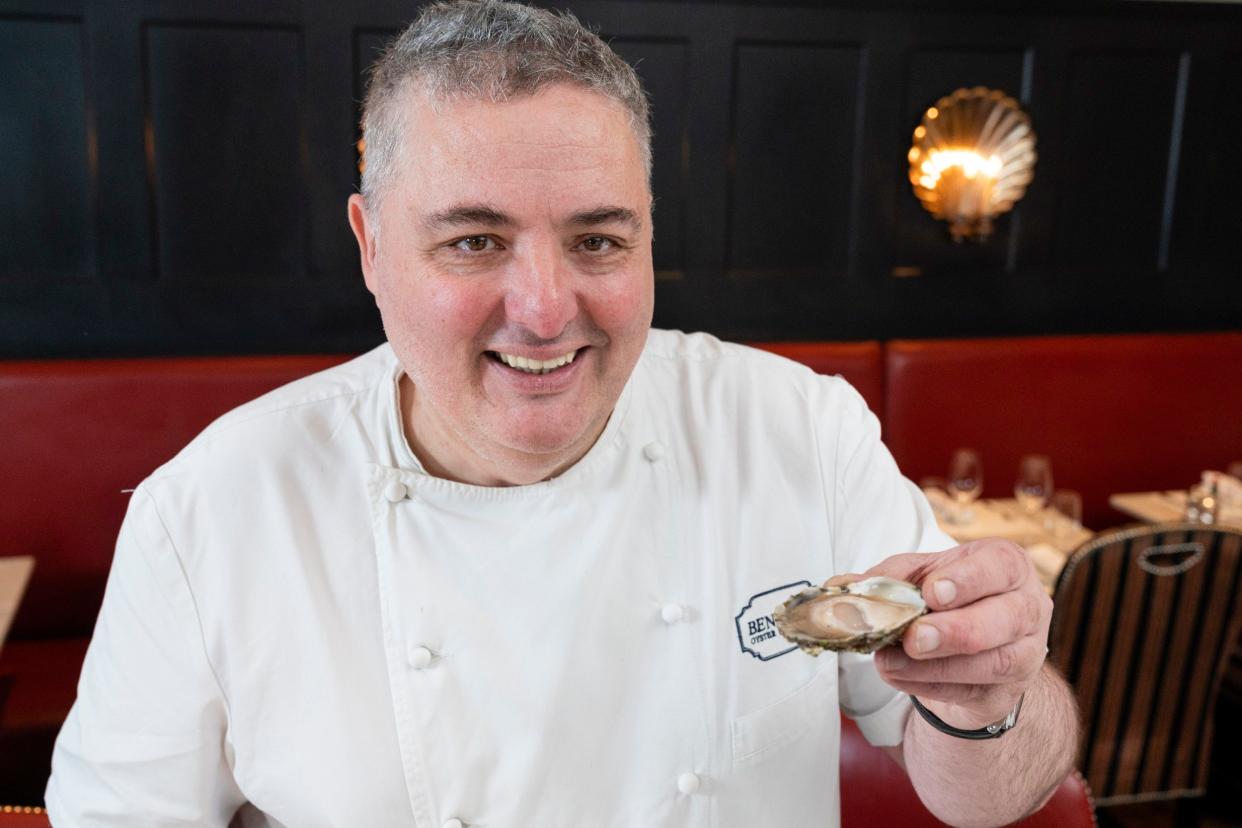 Richard Corrigan of Bentley's Oyster Bar in Piccadilly, London