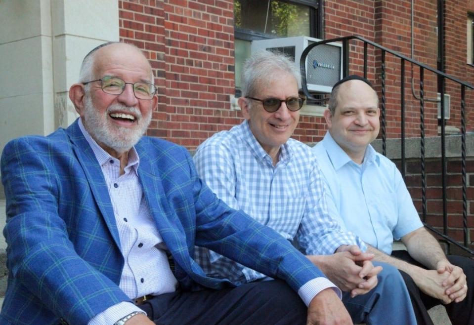 Teaneck's Educational Excellence slate for the Board of Education included Gerald Kirshenbaum, David Gruber, and James Wolff.