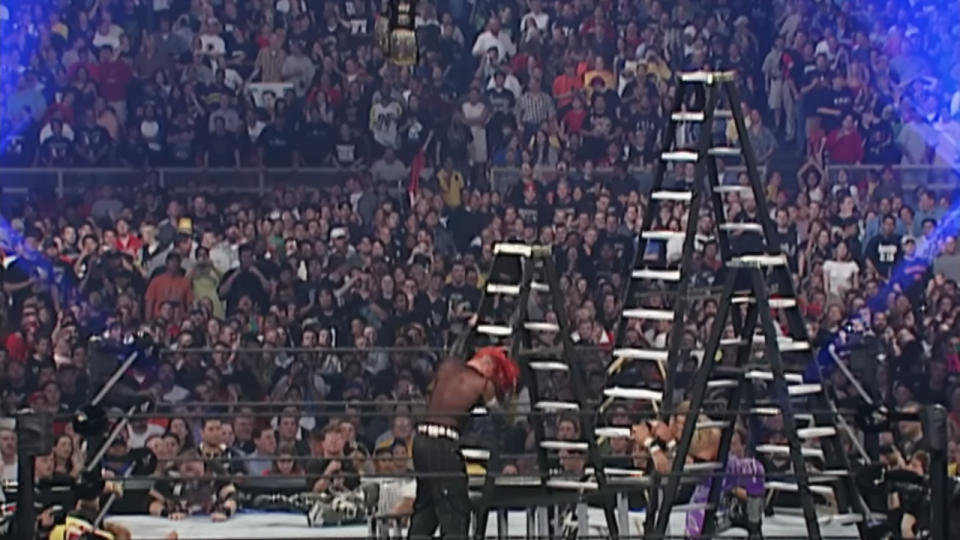 The Hardy Boyz Vs. The Dudley Boyz Vs. Edge & Christian (WrestleMania 17)