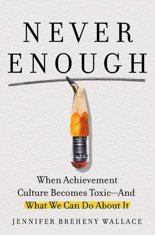 <p>Courtesy of Portfolio/Penguin Random House</p> Wallace's book analyzes toxic achievement culture and how it affects both children and parents