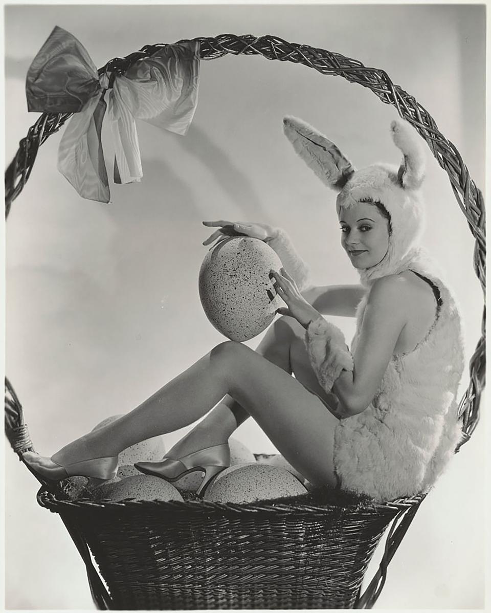 Heather Angel as Easter Bunny