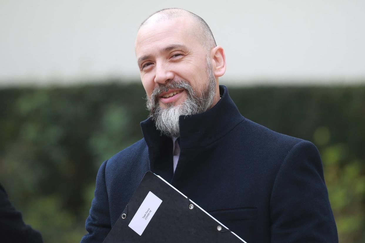 Christian Gravel, le 17 mars 2020 à Paris. - LUDOVIC MARIN / AFP