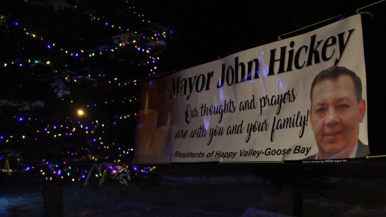 Vigil held for Happy Valley-Goose Bay mayor suffering from gunshot wound