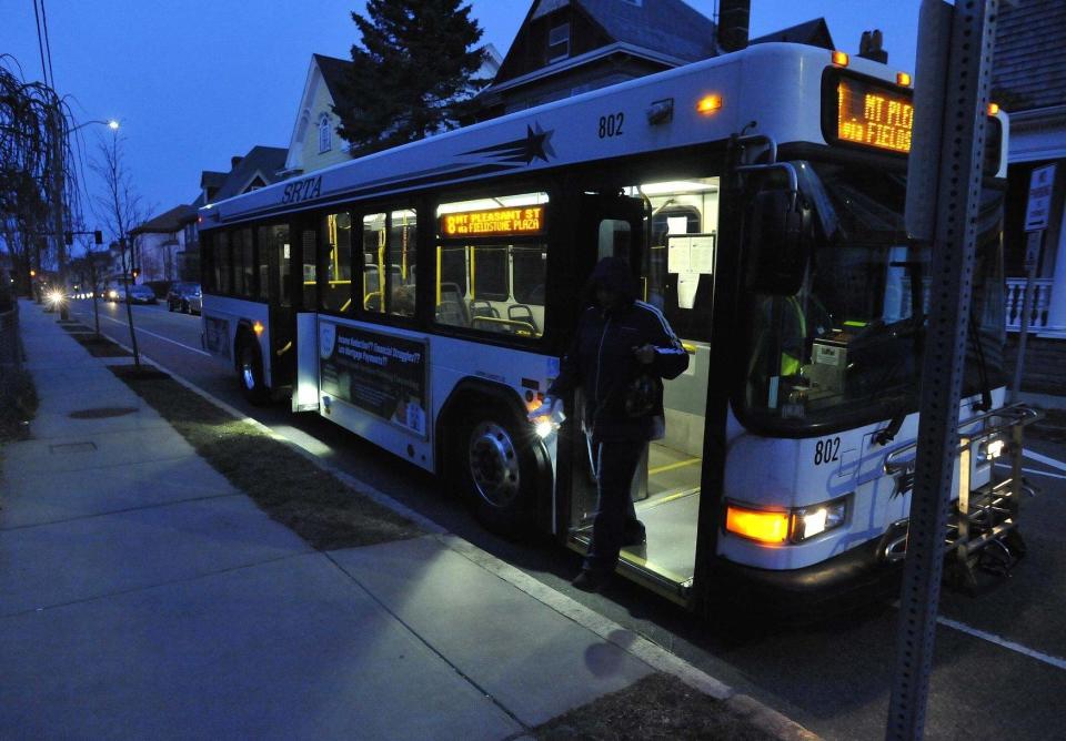 The Southeastern Regional Transit Authority has received a federal award of more than $12.2 million to buy 18 hybrid buses over a period extending through Fiscal Year 2026.
