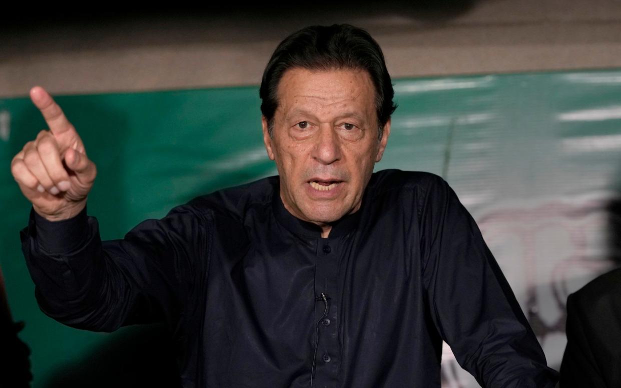 Former Pakistan prime minister Imran Khan is currently serving a prison sentence for controversial corruption charges