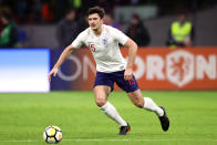 <p>Harry Maguire<br> Age 25<br> Caps 4<br>Despite relatively junior status, the hulking Foxes defender has made a strong impression at recent St George’s Park get-togethers. Like Stones, he is confident stepping up from the back and brings his stature to bear at set-pieces in both penalty boxes.<br>Key stat: Was one of only five outfield players to play every minute of the Premier League season. </p>