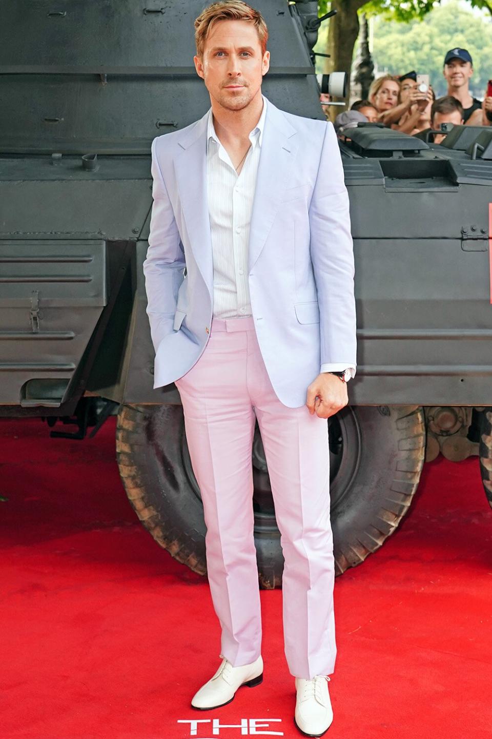 Ryan Gosling arriving at the special screening of The Gray Man at BFI Southbank in London. Picture date: Tuesday July 19, 2022. (Photo by Ian West/PA Images via Getty Images)