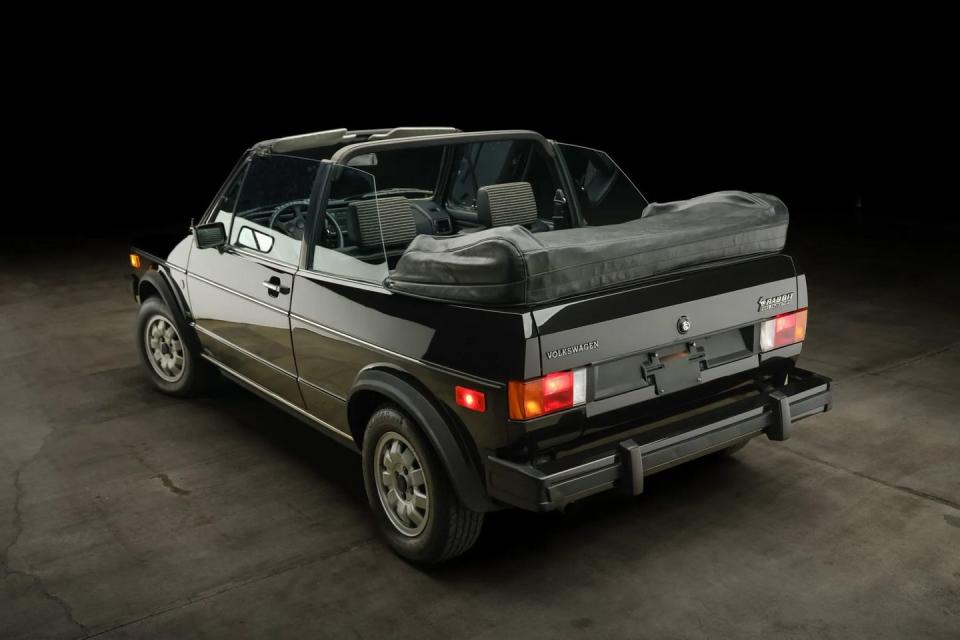 1984 volkswagen rabbit convertible wolfsburg edition 5 speed