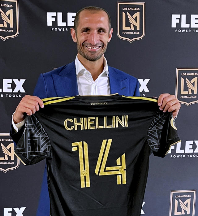 Italian veteran Chiellini excited to join young LAFC roster