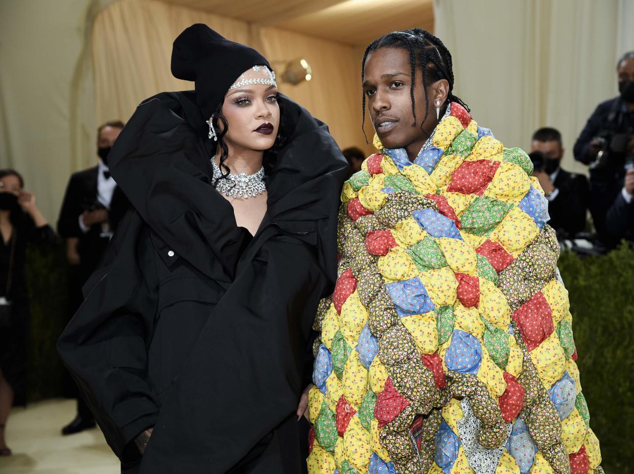 Rihanna, A$AP Rocky met gala - Credit: Evan Agostini/Invision/AP