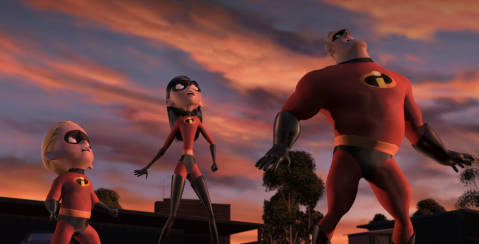 Screenshot from "The Incredibles"