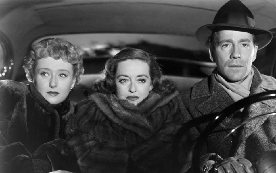 Too close for comfort: Celeste Holm, Bette Davis, and Hugh Marlowe