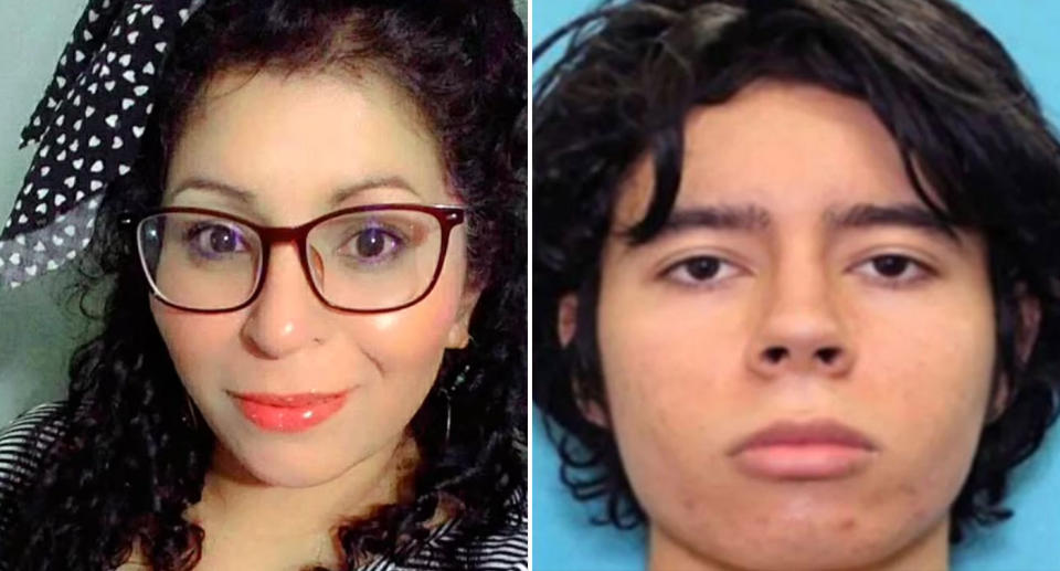 Adriana Reyes claims her son Salvador Ramos was not violent after he was identified as the gunman who killed 21 people at a school in Texas. Source: Facebook via the Daily Mail/ABC News