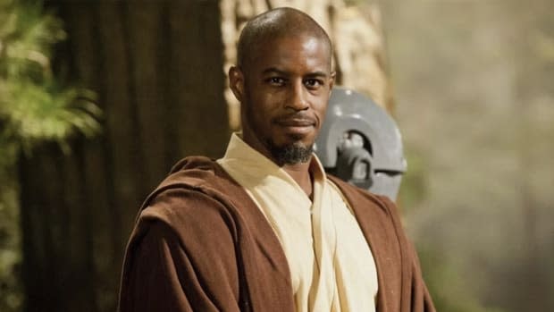 Ahmed Best as Jedi Master Kelleran Beq<p>Lucasfilm/Disney</p>