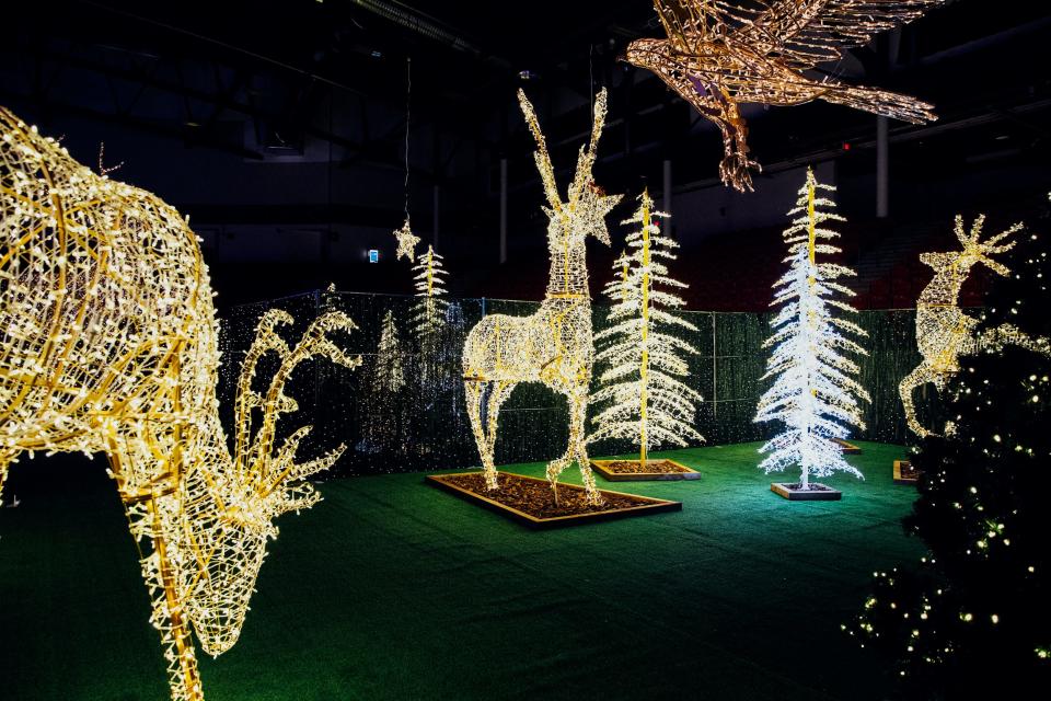 Noel Indoor Light Park & Christmas Market will include larger-than-life animals.