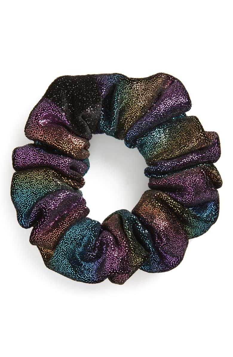 Shop Now: Tasha Metallic Ombre Scrunchie, $10, available at Nordstrom.