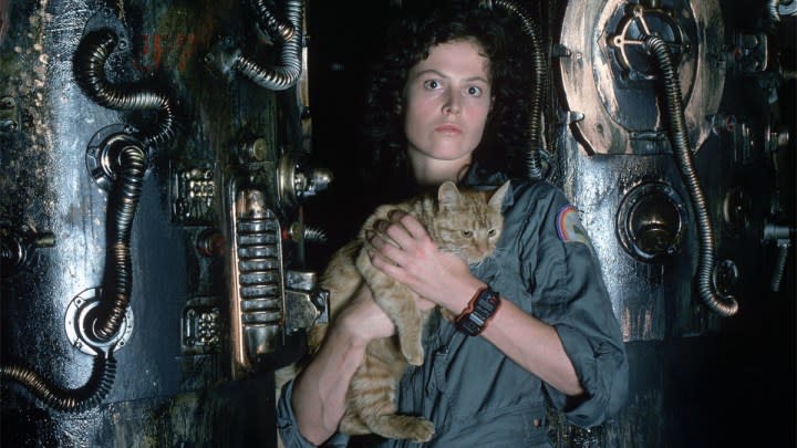 Sigourney Weaver in Alien.