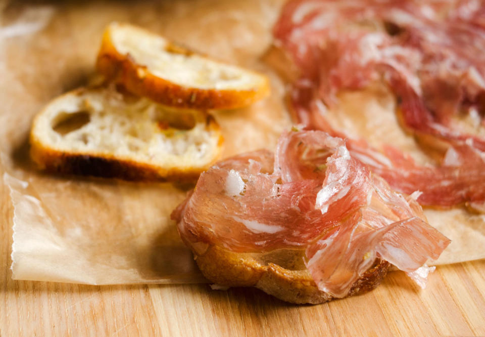 Prosciutto Crudo di San Daniele, Aged 24 Months From Dall'Ava