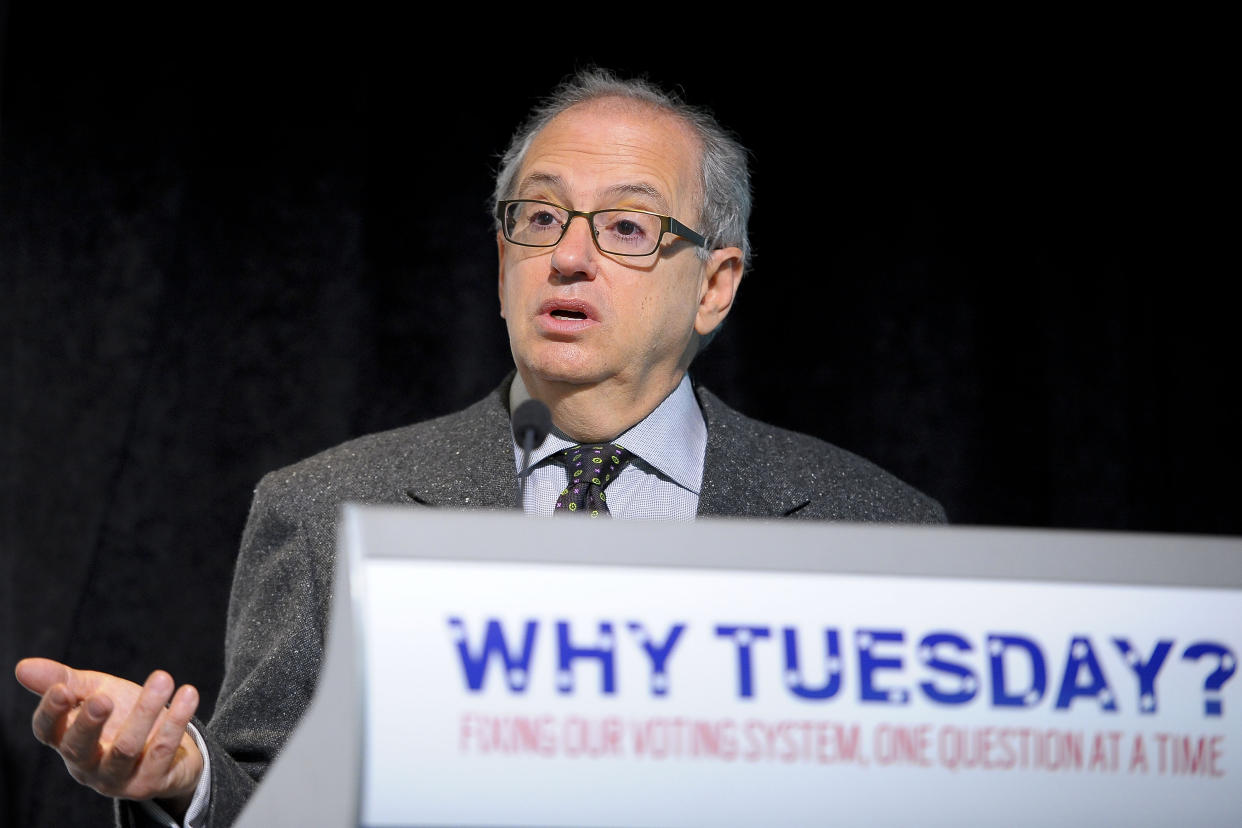 Norman J. Ornstein at the "Creating the Voting Rights Act of 2012" panel discussion at the Newseum in 2011. (Photo: Leigh Vogel/WireImage/Getty Images)