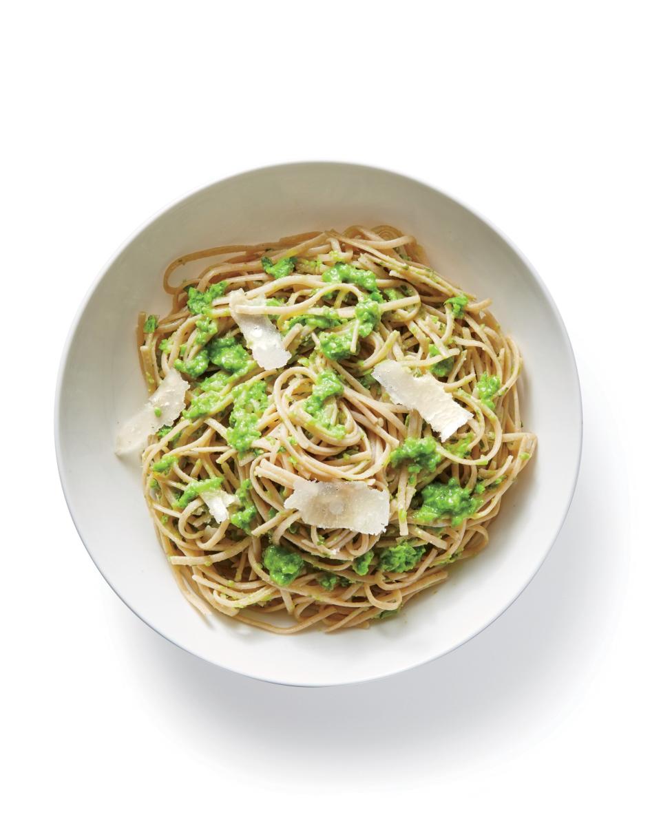 Pasta with Pea Puree