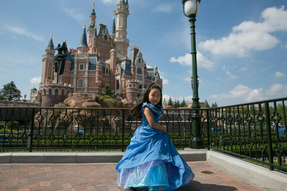 Many children love dressing up as Disney princesses. (Getty Images)