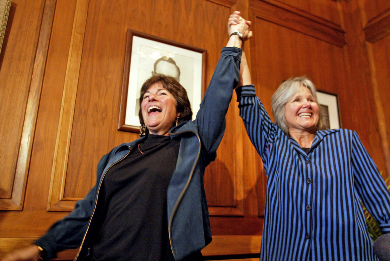 Image: Marcia Kadish, and Tanya McCloskey (Dina Rudick / Boston Globe via Getty Images)