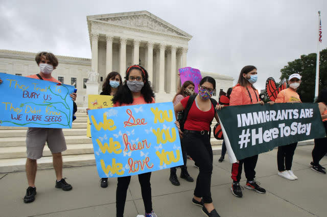 Supreme Court rejects Trump bid to end protections for young immigrants