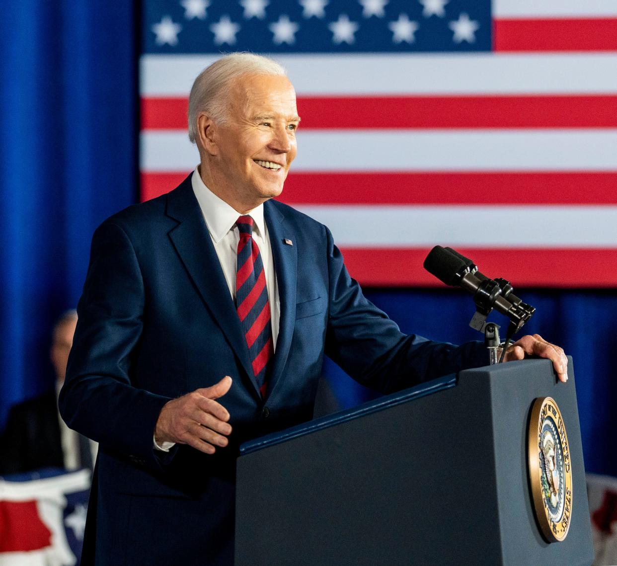 President Joe Biden held a informal private meeting the Bucks head coach Doc Rivers, team co-owner and governor Wes Edens and a handful of players and staff members while he was in town March 13 to speak at the Pieper-Hillside Boys & Girls Club in Milwaukee. 



Jovanny Hernandez / Milwaukee Journal Sentinel