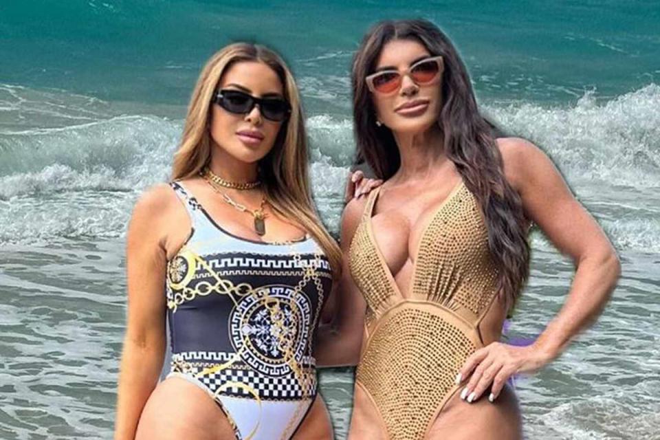 <p>Teresa Giudice/Instagram</p> Larsa Pippin and Teresa Giudice.