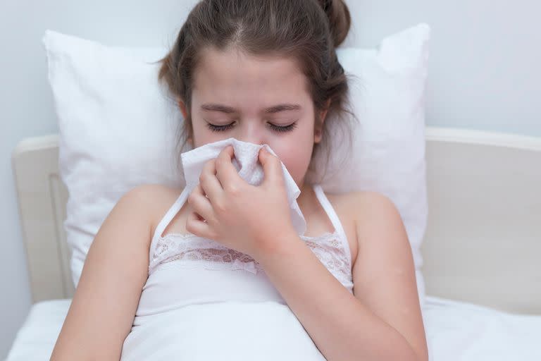 Gripe; Niños; niña; niño; resfrío; nebulización; nebulizador; sociedad; enfermedad;